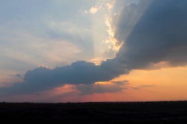 Gökyüzünde gün batımı