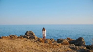 Deniz toplayan fotoğraflarını kız fotoğrafçı