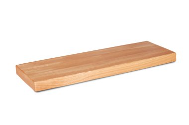 Beyaz bir arka plan üzerinde merdiven Ahşap merdiven