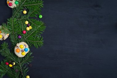 Noel kartı, metin için yer