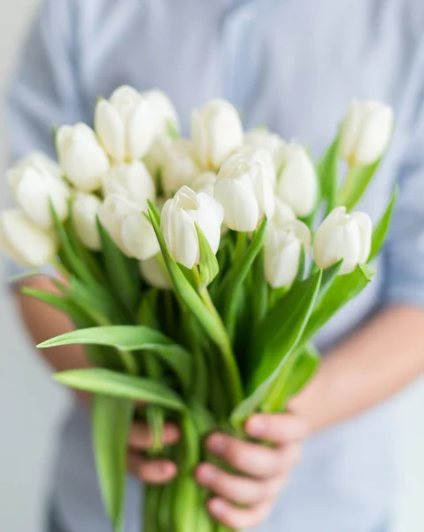 Beyaz Lale güzel bir buket