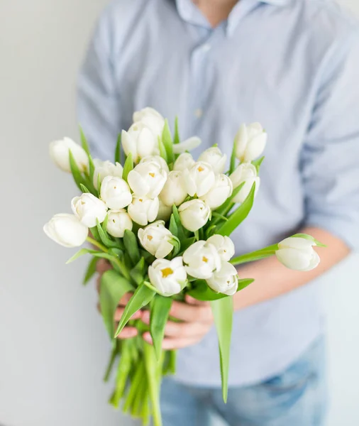 Beyaz Lale güzel bir buket