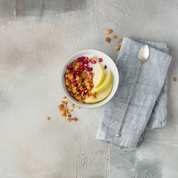 Healthy breakfast. Granola — Stock Photo, Image