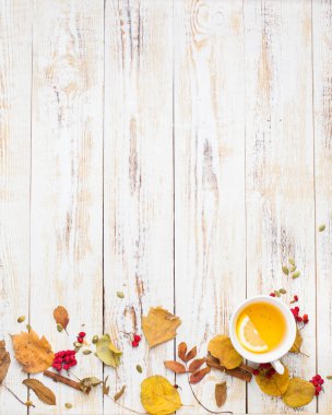 Kabak pasta ile sonbahar arka plan