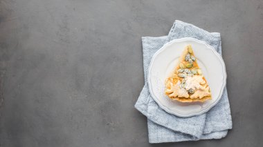 Kabak pasta ile sonbahar arka plan