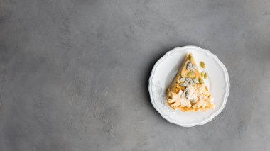 Kabak pasta ile sonbahar arka plan