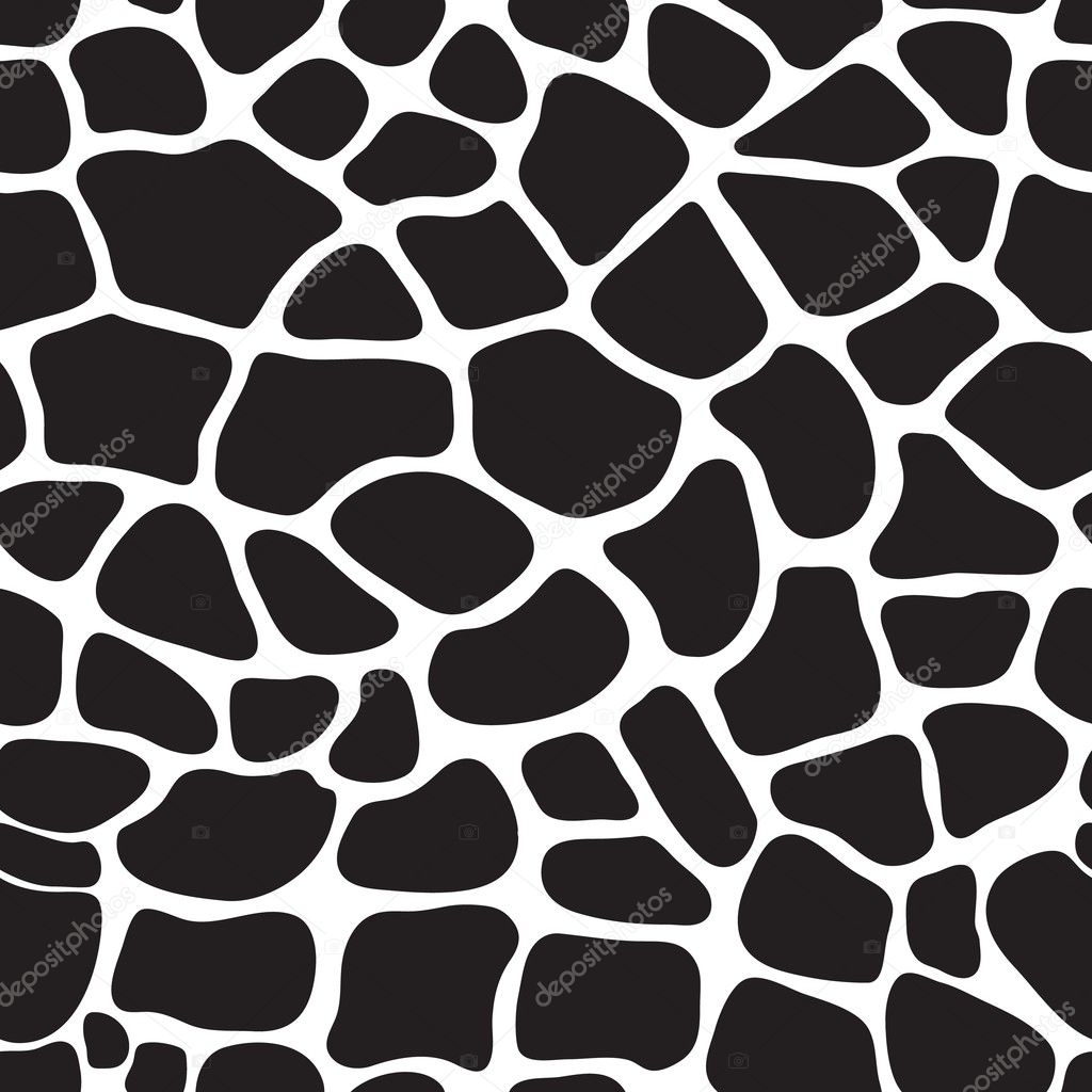 Giraffe skin.  seamless pattern.  print