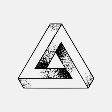 Dizi imkansız ve diğer dövme şekilleri, dotwork, siyahişi tüm noktalardan yaptı. Geometrik, kutsal değerler yıldız ve küpler