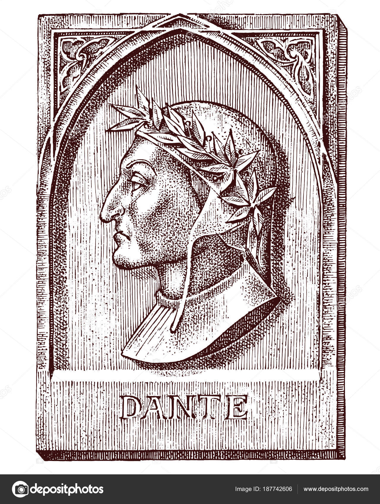 Vetores de Dante Do Inferno e mais imagens de Dante - Poeta