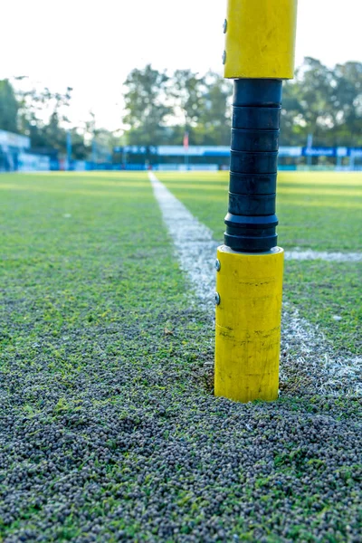 Hague Netherlands October 2016 Synthetic Grass Sports Field Infill — Stock Photo, Image