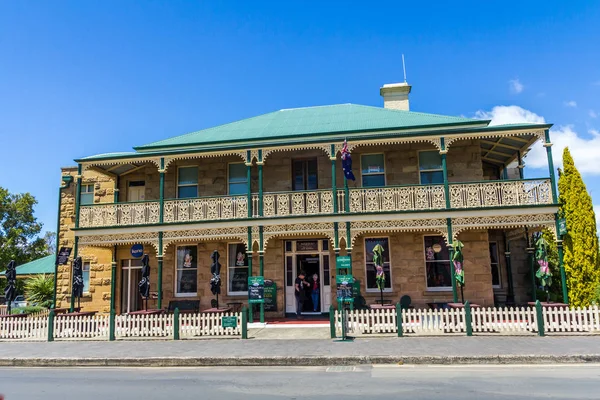 Richmond Arms hotel a Richmond Tasmania — Foto Stock