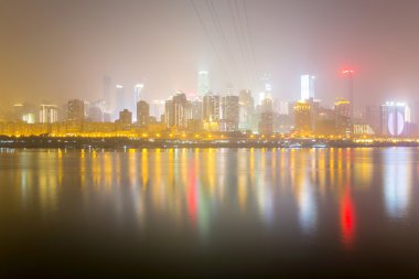 Chongqing gece görünümü