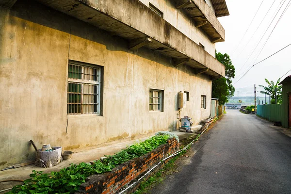 Street in the countryside of Nantou — Stock Photo, Image