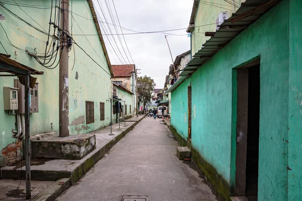 Old side alley in Shanghai China — Stock Photo, Image