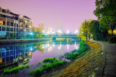 Thames şehir gece