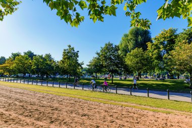 Yaz aylarında Hyde park