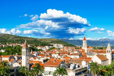 Trogir eski şehir görünümünü