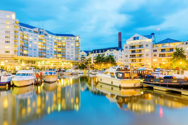 Sandbanks harbor in Bournemouth — Stock Photo, Image