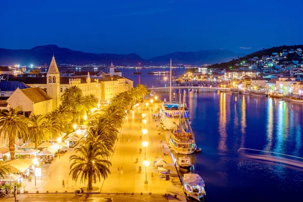 Trogir ortaçağdan kalma şehir görünümünü