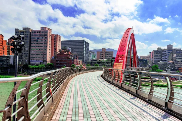 Puente Arco Iris en Taipei — Foto de Stock