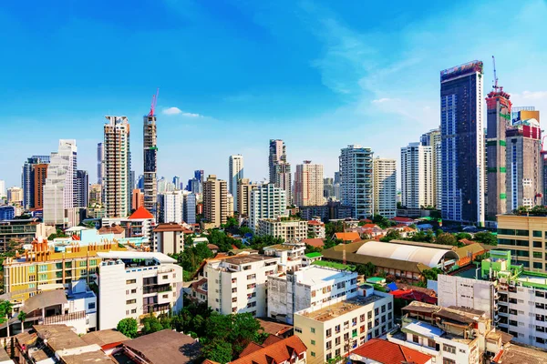 Vue du centre-ville de Bangkok — Photo