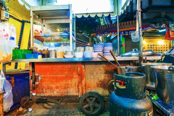 Vendedor de comida de rua — Fotografia de Stock