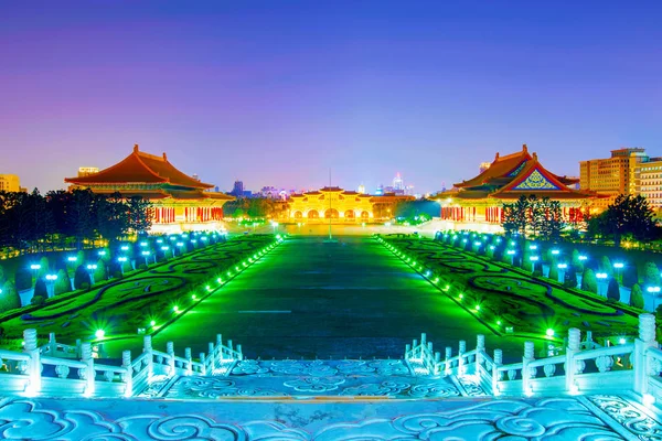 Chiang Kai Shek Memorial Hall e sale da concerto — Foto Stock