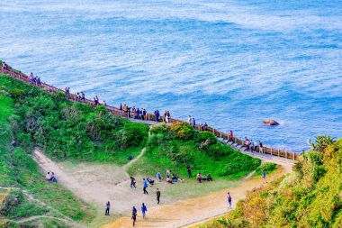 Badouzi sahil park Tayvan