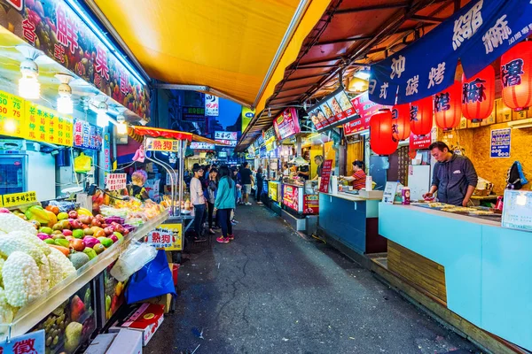 Market street in Ximending — Stock Photo, Image
