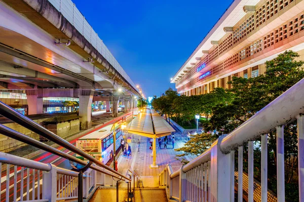 Vista da estação principal de Taipei — Fotografia de Stock