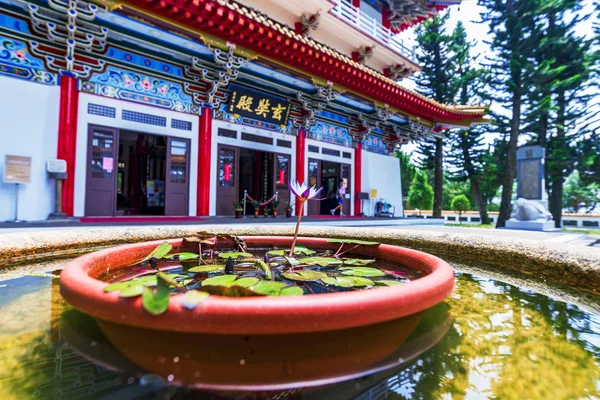 Templo Xuanguang con flor — Foto de Stock