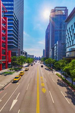 Xinyi finans bölgesine mimarisi