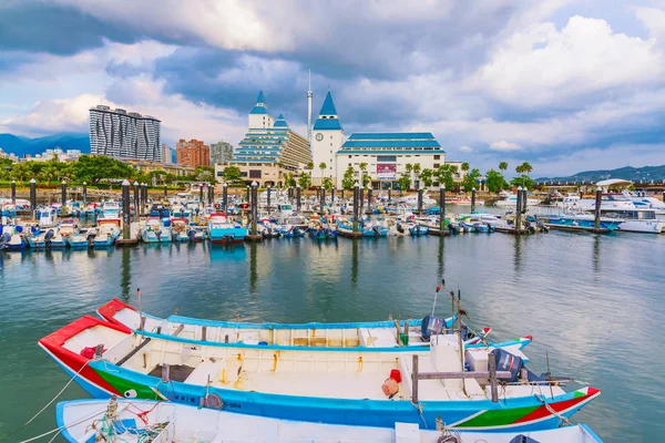 Fisherman's wharf in Tamshui — Stock Photo, Image