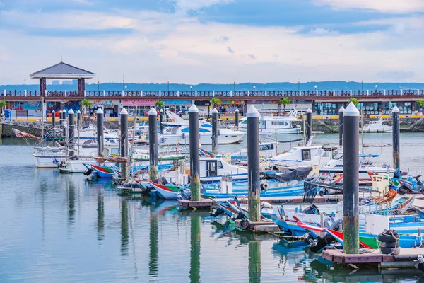 Dokken in Fisherman's wharf — Stockfoto