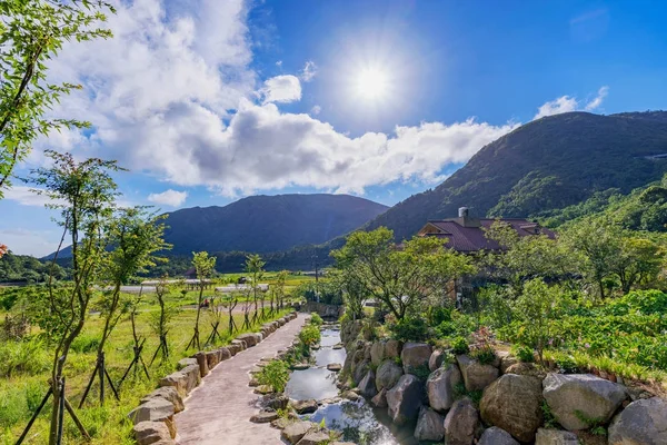 Vue panoramique sur la campagne — Photo