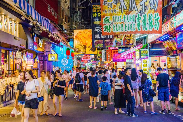 Ночной рынок Фэнцзя
