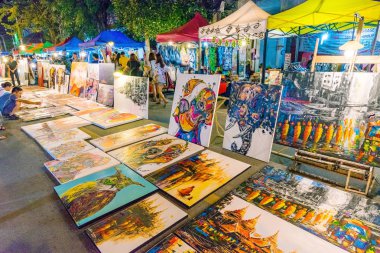 Chiang Mai hafta sonu Pazar