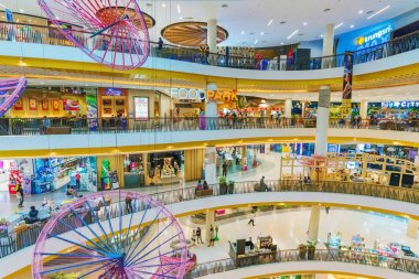 Chiang Mai 'deki Merkez Alışveriş Merkezi.