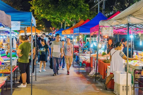 Chiang Mai na rynku noc — Zdjęcie stockowe
