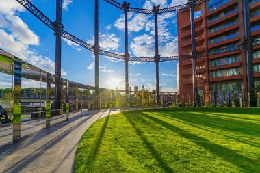 Gasholders park mimarisi