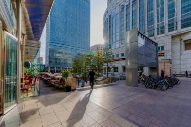 Canary Wharf finans bölgesine mimarisi