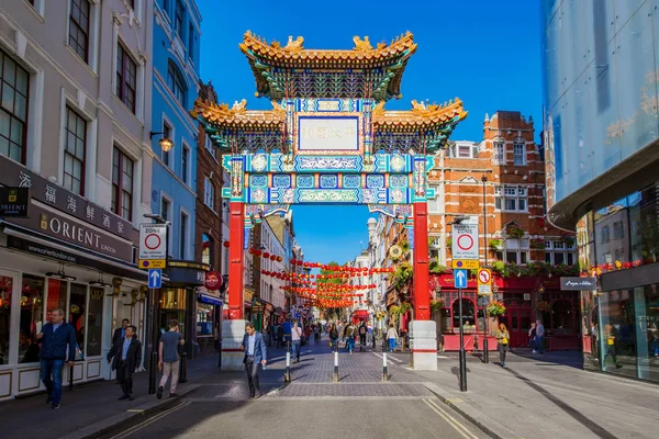 Chinatown-Straßenansicht — Stockfoto