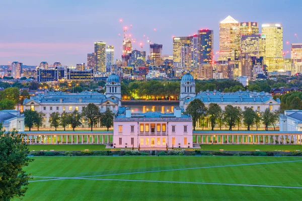 Greenwich park night view — Stock Photo, Image