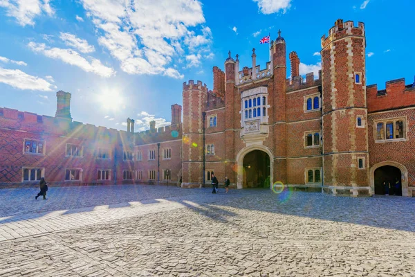 Hampton Court Palace arquitetura — Fotografia de Stock