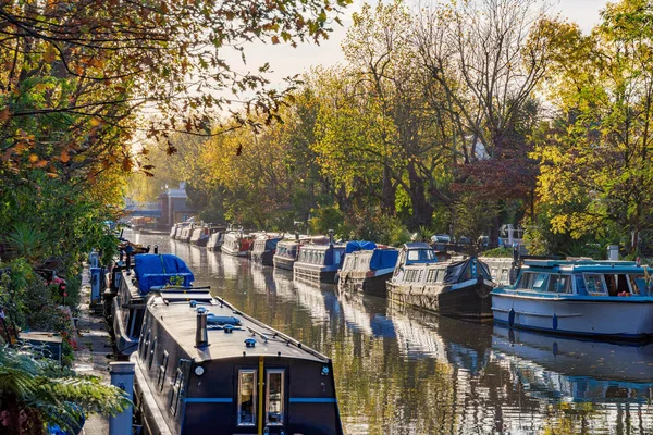 Boats on Little Venice — Stock Photo, Image