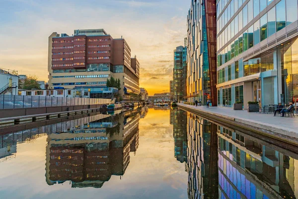 Paddington Havzası mimari günbatımı sırasında