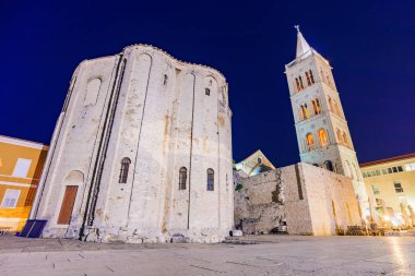 St Donatus Kilisesi eski Town Zadar