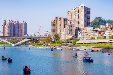 Taipei Bölge Bitan riverside Park'ta