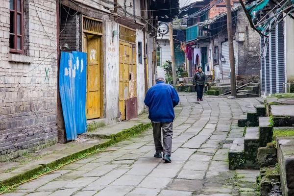 Ciqikou ancient town alley in Chongqing — Stock Photo, Image