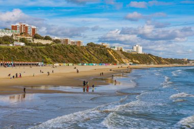 Bournemouth plaj ve Deniz Manzaralı
